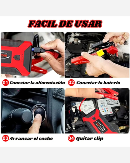 Arrancador de autos multifuncional